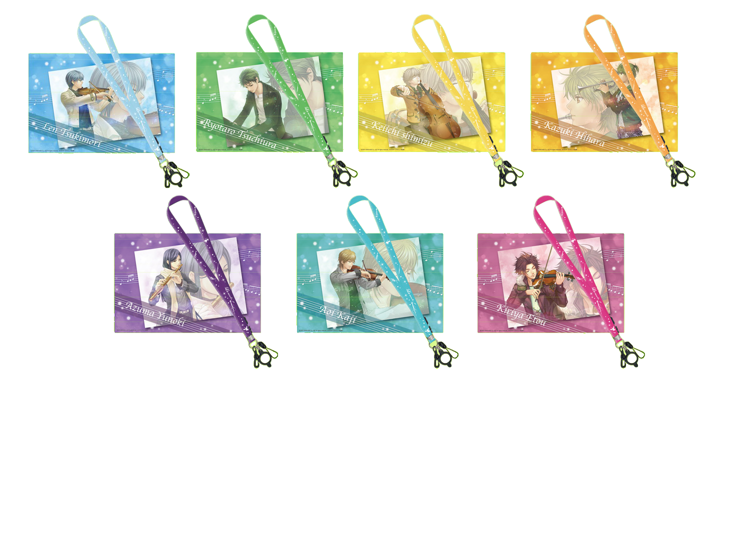 金色のコルダ2f マルチネックストラップ [全７種]