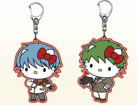 ネオロマンス×HELLO KITTY アクリルキーホルダー（全2種） 金色のコルダ 【月森蓮/土浦梁太郎】