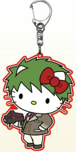 ネオロマンス×HELLO KITTY アクリルキーホルダー（全2種） 金色のコルダ 【月森蓮/土浦梁太郎】