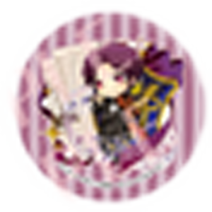 ガールズアトラクション冬祭2014 景品用大判缶バッジ