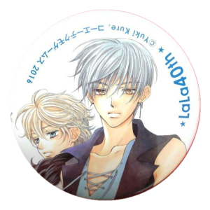 LaLa40周年記念原画展 ケース付き缶バッヂ