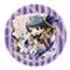 ガールズアトラクション冬祭2014 景品用大判缶バッジ