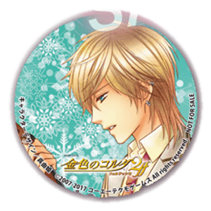 金色のコルダ２ ff ゲームショップ宝島 44mm缶バッジ
