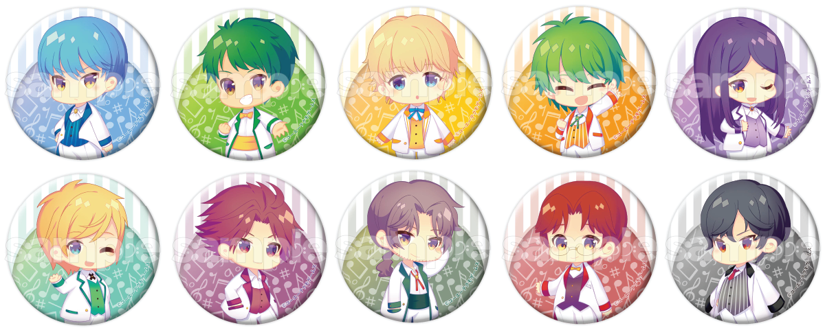 金色のコルダ DMMスクラッチ E賞　缶バッジ