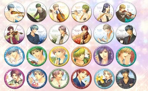 ネオロマンス 20th アニバーサリーコンサート 100万人の金色のコルダ トレーディング缶バッジ VOL.2