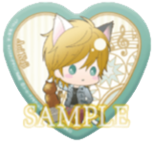 金色のコルダinナンジャタウン ハート型缶バッジコレクション