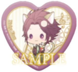 金色のコルダinナンジャタウン ハート型缶バッジコレクション