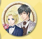 ネオロマンス 25th Anniversary チョコインクッキー グリッター56mm缶バッジ1個