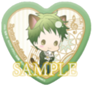 金色のコルダinナンジャタウン ハート型缶バッジコレクション