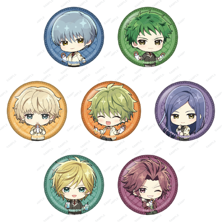 「金色のコルダ２ff」SugarDiaコラボ　トレーディングスタンド缶バッジ