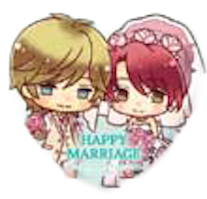 『100万人の金色のコルダ』ウェディング ハート缶バッジセット