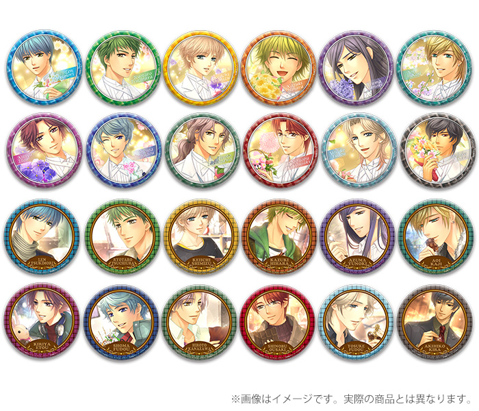 金色のコルダ　トレーディング缶バッジ　24個入りBOX