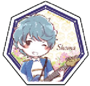 「金色のコルダ」シリーズ in GraffArtCAFE キャラアクリルバッジ「金色のコルダ2＆100万人の金色のコルダ」マーチング衣装ver. グラフアート