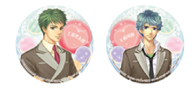 ネオロマンス・アラモード５ 缶バッジくじ