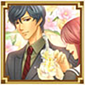 100万人の金色のコルダ　White Valentine BOX ホワイトデー限定スクエア缶バッジ