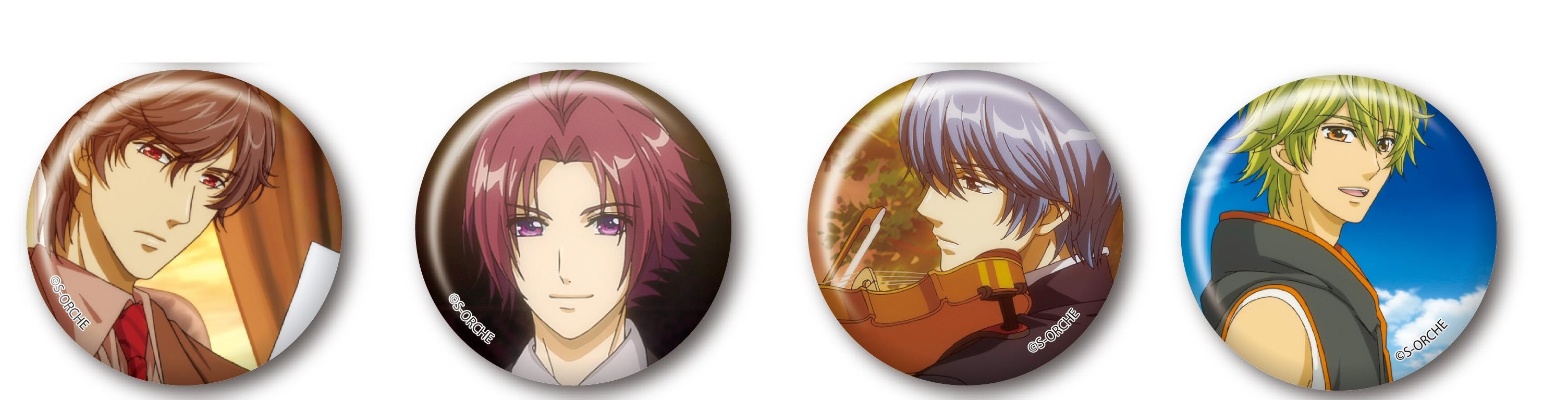 金色のコルダ Blue♪Sky　トレーディング缶バッジ