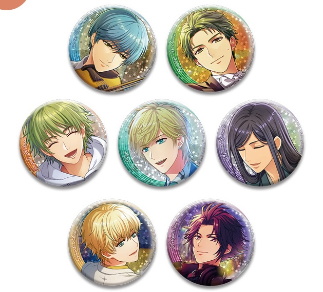 金色のコルダ スターライトオーケストラ トレーディングホログラム缶バッジ-伝説の演奏家 『金色のコルダ２』