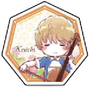 「金色のコルダ」シリーズ in GraffArtCAFE キャラアクリルバッジ「金色のコルダ2＆100万人の金色のコルダ」マーチング衣装ver. グラフアート