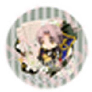 ガールズアトラクション冬祭2014 景品用大判缶バッジ