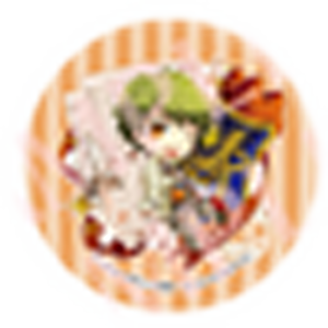 ガールズアトラクション冬祭2014 景品用大判缶バッジ