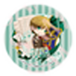 ガールズアトラクション冬祭2014 景品用大判缶バッジ