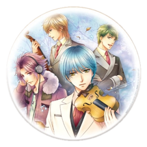 ネオロマンス・ダンディズム ～この愛の歌を君に～イベント新作くじ [E賞] スタンド付きビッグ缶バッジ