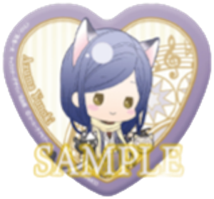 金色のコルダinナンジャタウン ハート型缶バッジコレクション