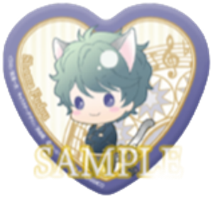 金色のコルダinナンジャタウン ハート型缶バッジコレクション