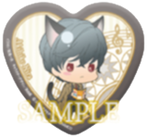 金色のコルダinナンジャタウン ハート型缶バッジコレクション