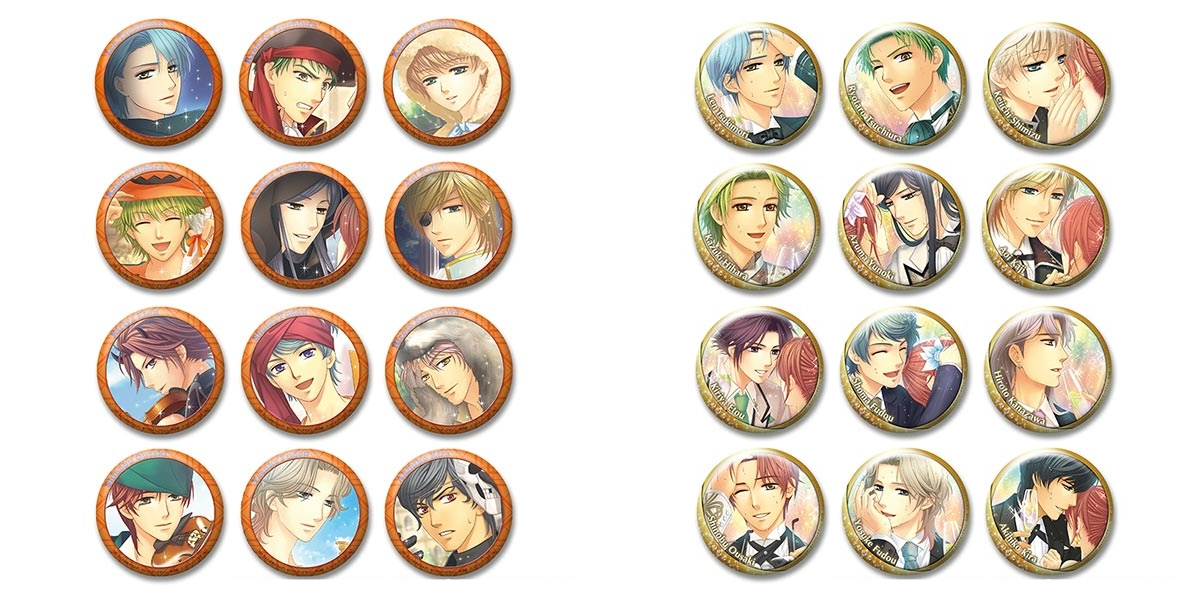 100万人の金色のコルダ トレーディング缶バッジ Vol.3