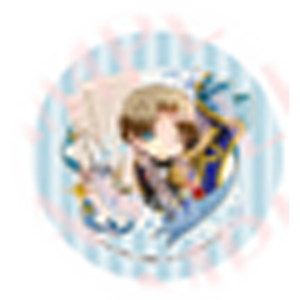 ガールズアトラクション冬祭2014 景品用大判缶バッジ