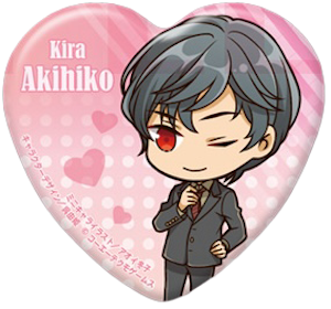 ア・ブ・ナ・イ♥ネオロマンス ハート缶バッジ