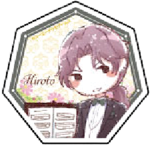 「金色のコルダ」シリーズ in GraffArtCAFE キャラアクリルバッジ「金色のコルダ2＆100万人の金色のコルダ」マーチング衣装ver. グラフアート