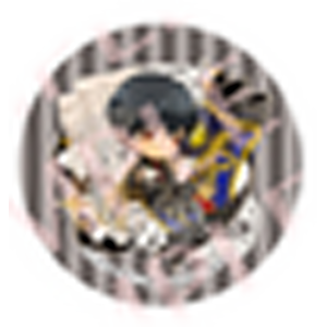 ガールズアトラクション冬祭2014 景品用大判缶バッジ