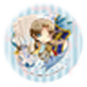 ガールズアトラクション冬祭2014 景品用大判缶バッジ