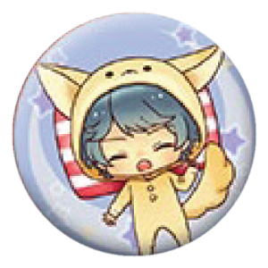 クリスマスマジック おやすみ缶バッジ