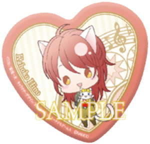 金色のコルダinナンジャタウン ハート型缶バッジコレクション