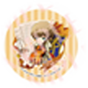 ガールズアトラクション冬祭2014 景品用大判缶バッジ