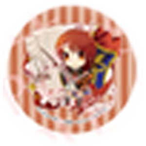 ガールズアトラクション冬祭2014 景品用大判缶バッジ