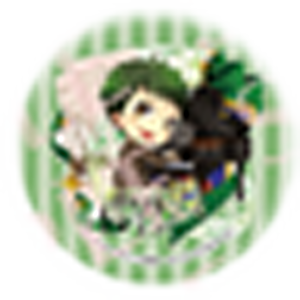 ガールズアトラクション冬祭2014 景品用大判缶バッジ