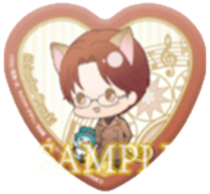 金色のコルダinナンジャタウン ハート型缶バッジコレクション