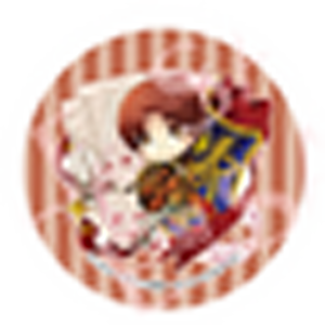 ガールズアトラクション冬祭2014 景品用大判缶バッジ