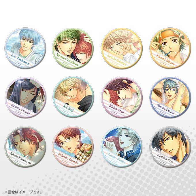 金色のコルダ トレーディング缶バッジ 夏色のアルバム編