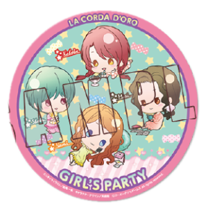 金色のコルダ Girl’s Party 女子会メモリアルセット 缶バッジ