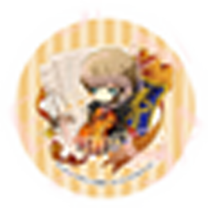 ガールズアトラクション冬祭2014 景品用大判缶バッジ