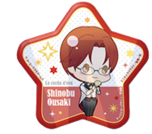 金色のコルダ　15th Anniversary トレーディングミニキャラスター缶バッジ