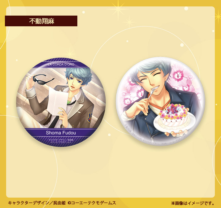 金色のコルダ２シリーズ 缶バッジ2個セット