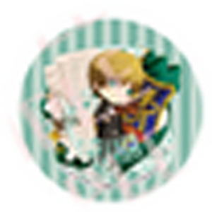 ガールズアトラクション冬祭2014 景品用大判缶バッジ