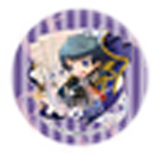 ガールズアトラクション冬祭2014 景品用大判缶バッジ